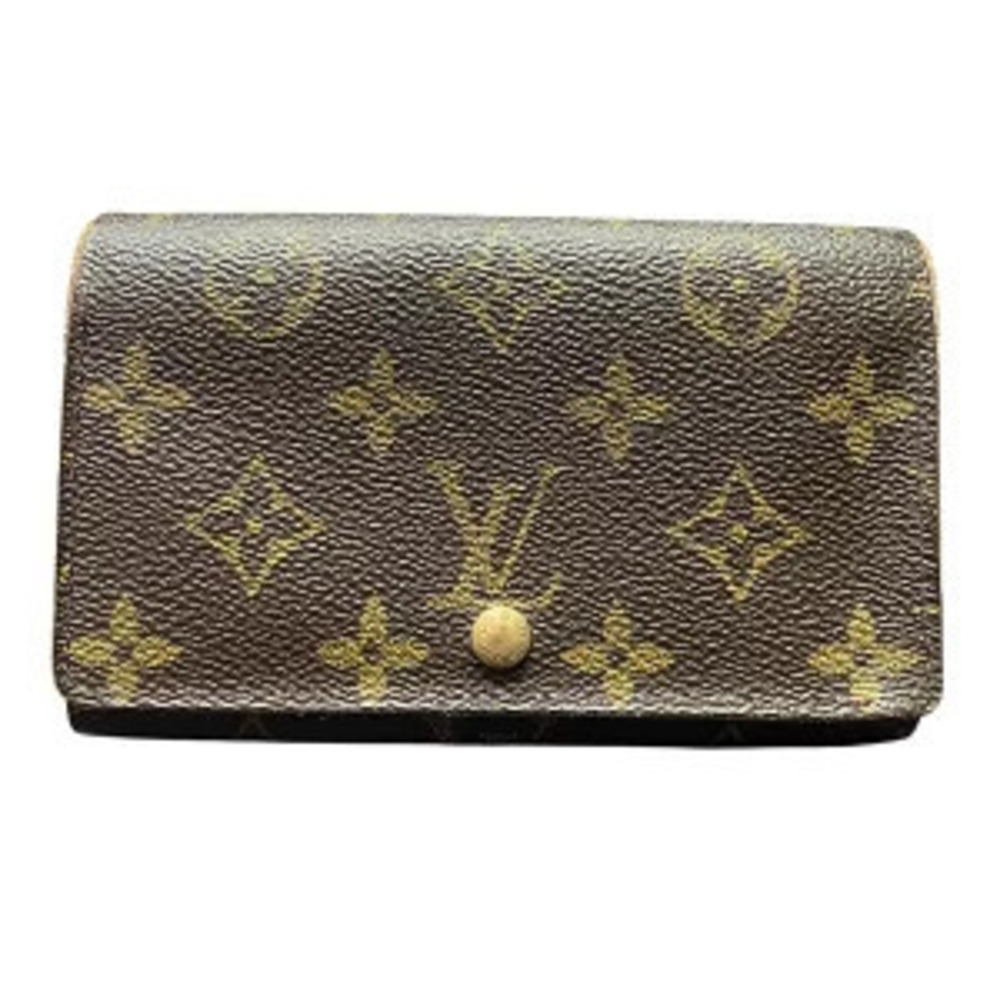 Louis Vuitton Portemonnaie Bietrezor Bi fold Wallet Monogram Canvas